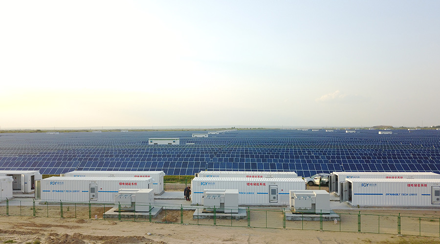 国内首个5MW/10MWh，35kV大型地面弃光储能电站（2016）
